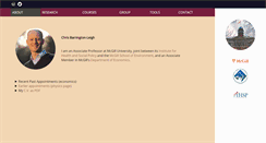 Desktop Screenshot of barrington-leigh.net